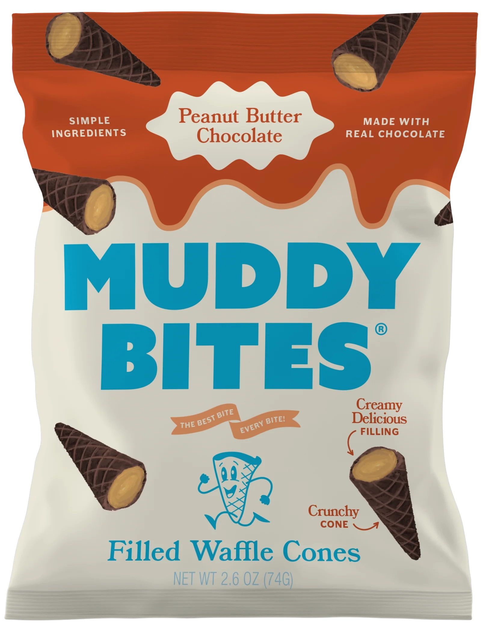 Peanut Butter Chocolate Muddy Bites bag