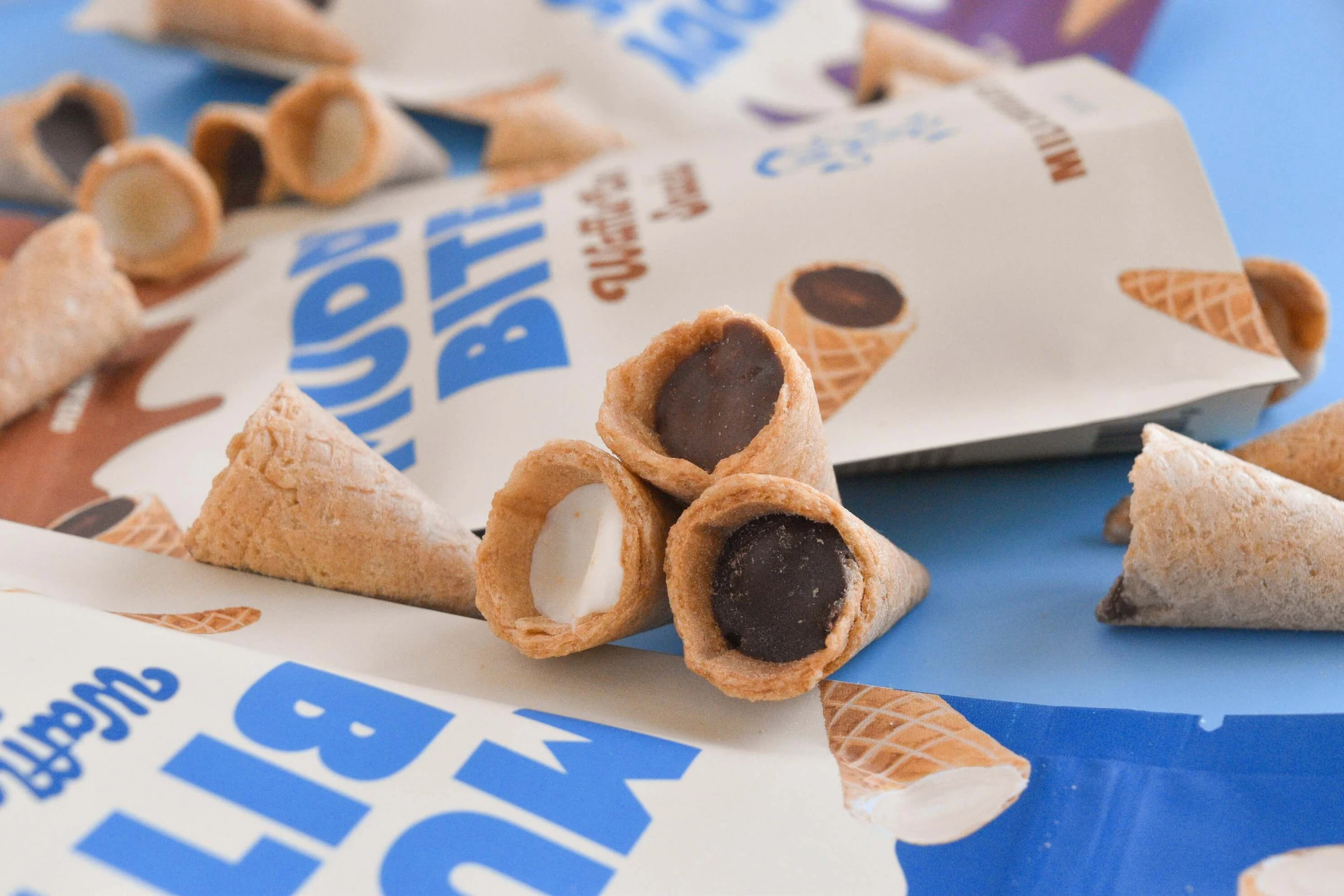 Muddy Bites yummy and crunchy cones