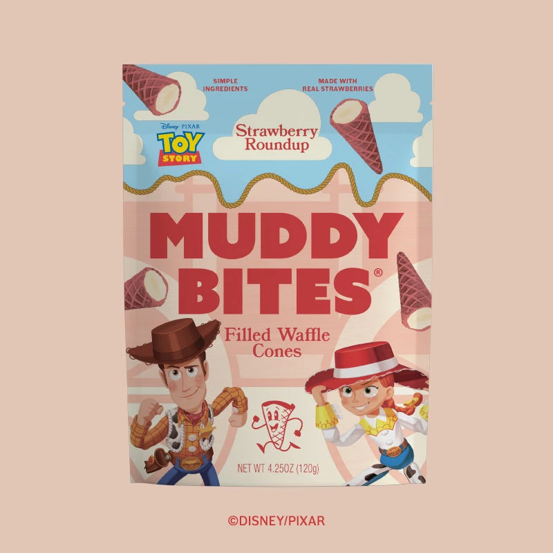 Disney Pixar Toy Story Muddy Bites Strawberry Round Up